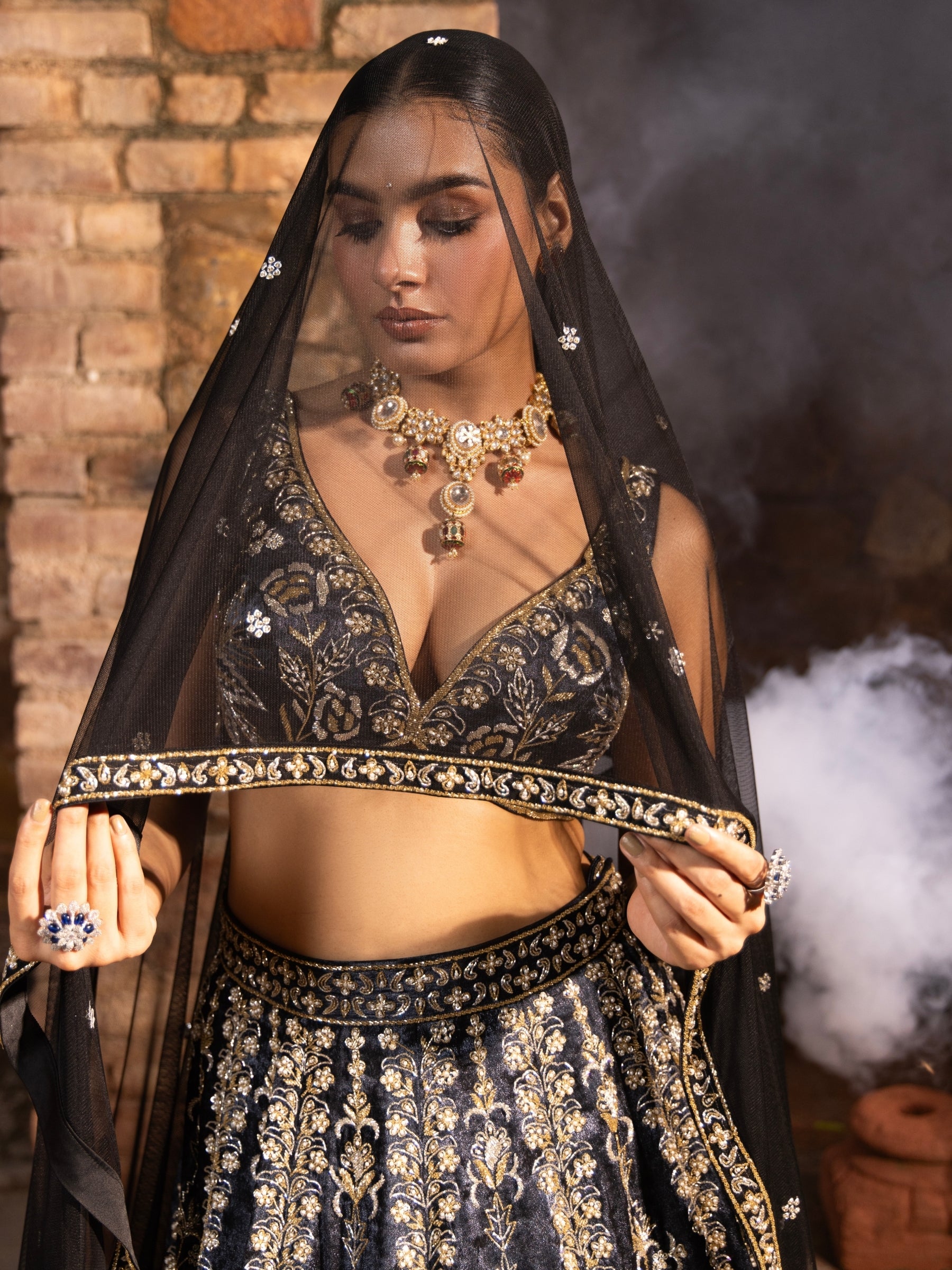Shadowlight Overture Lehenga
