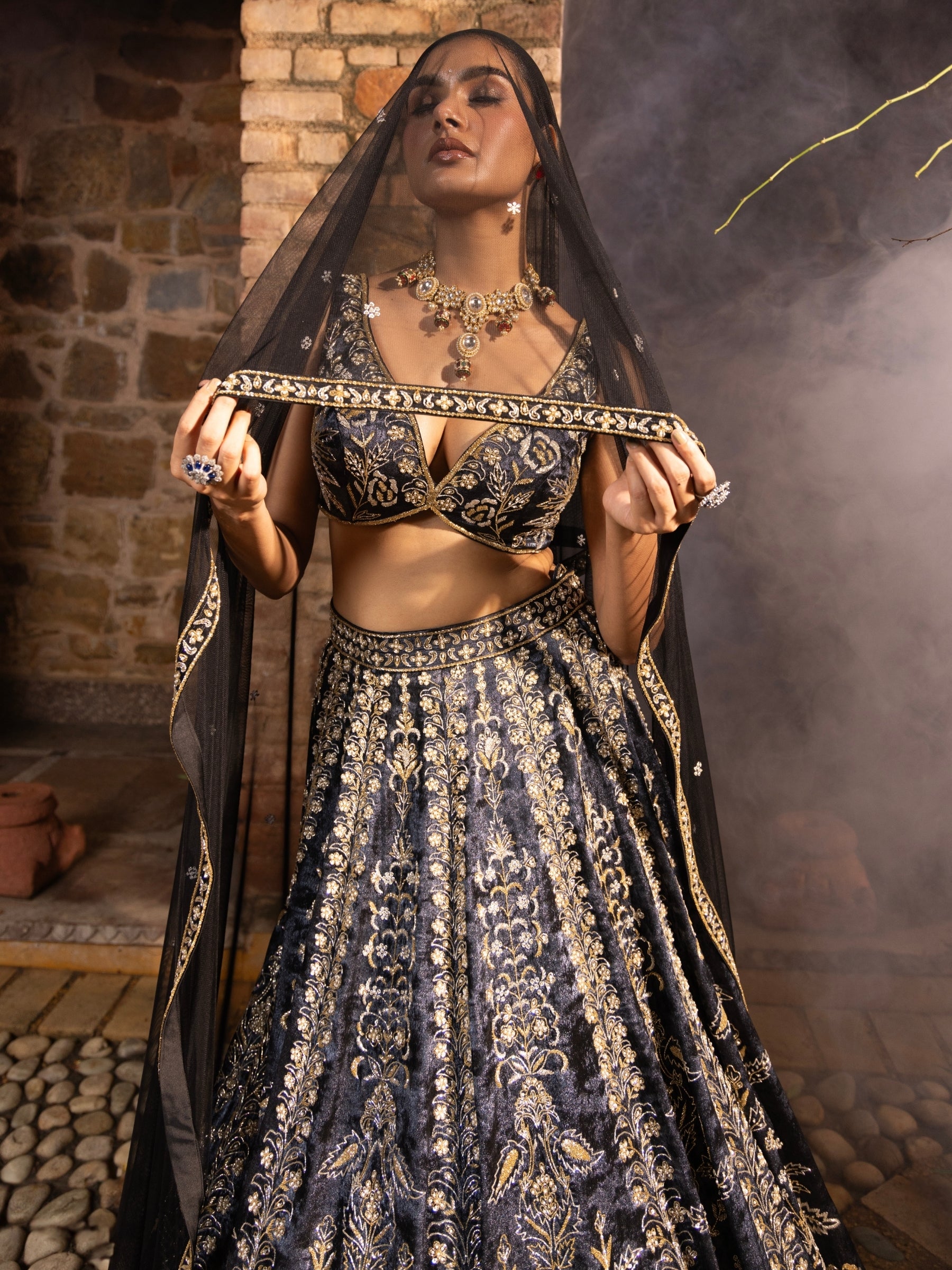 Shadowlight Overture Lehenga