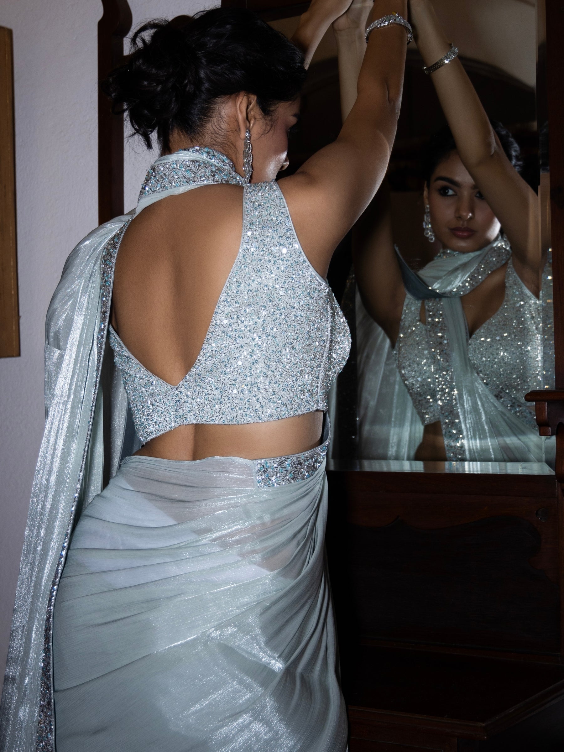 Celestial Grace Saree