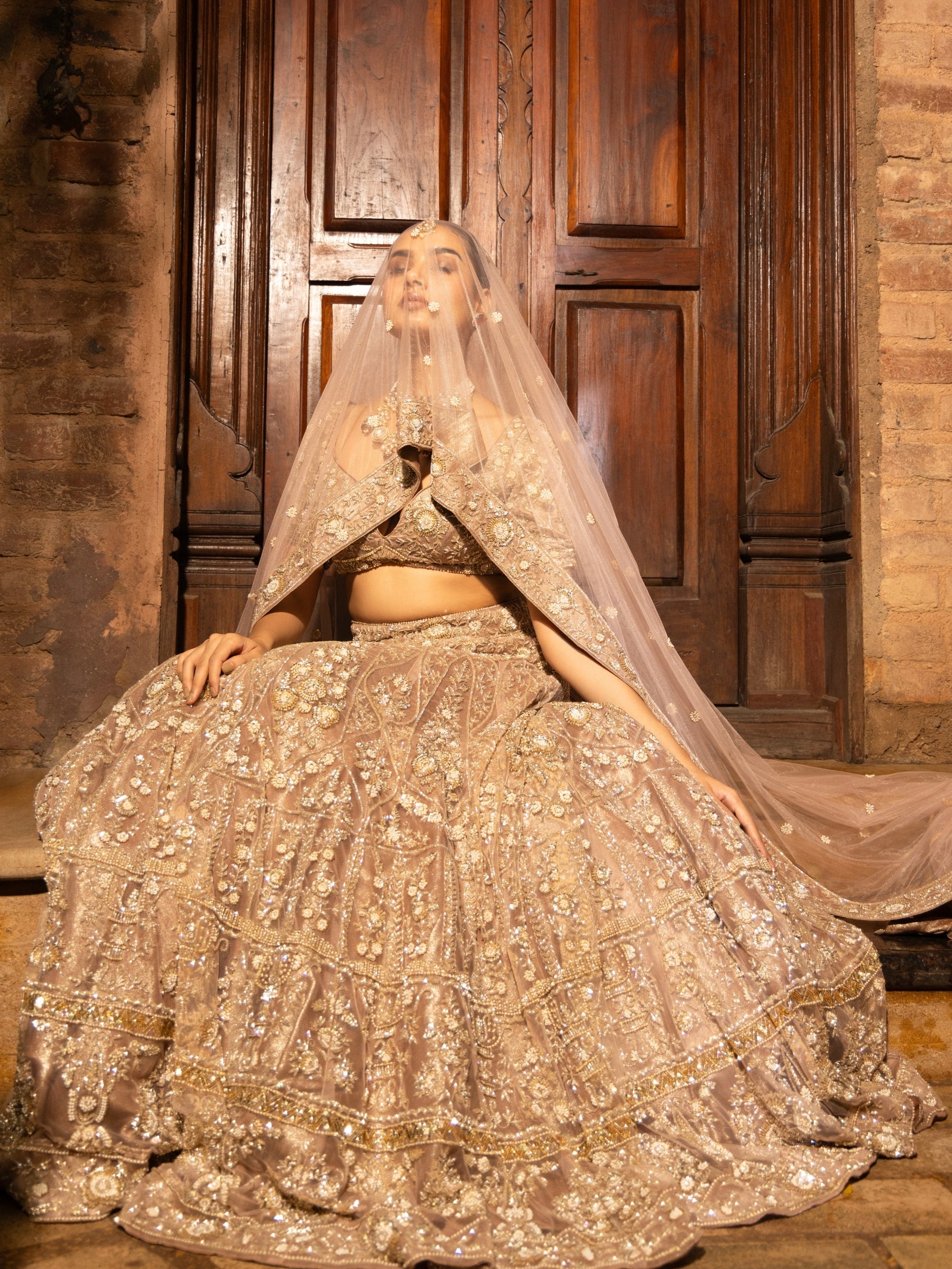 Gilded Solstice Lehenga