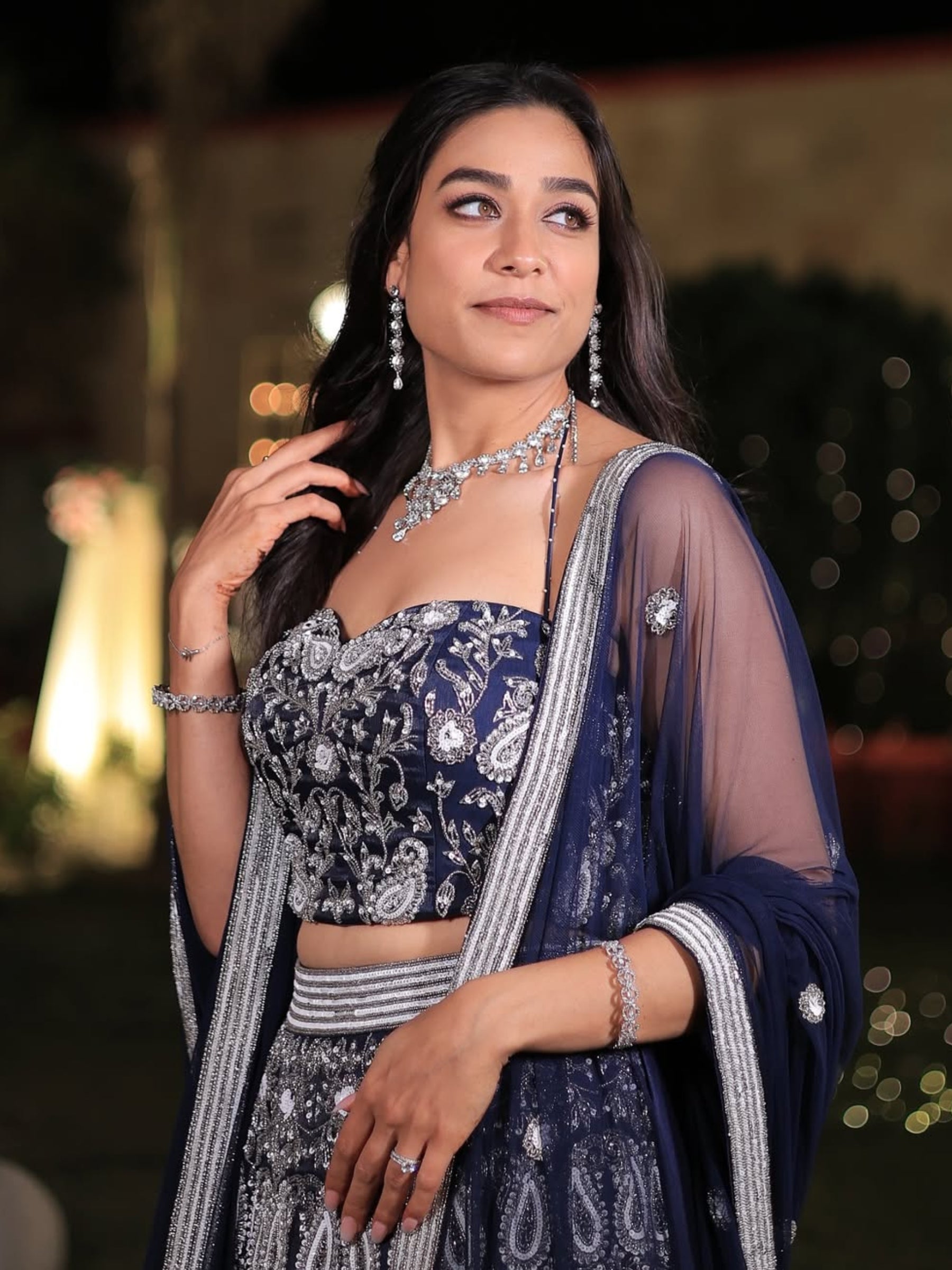 Aradhana Wali in Echoes of Solace Lehenga