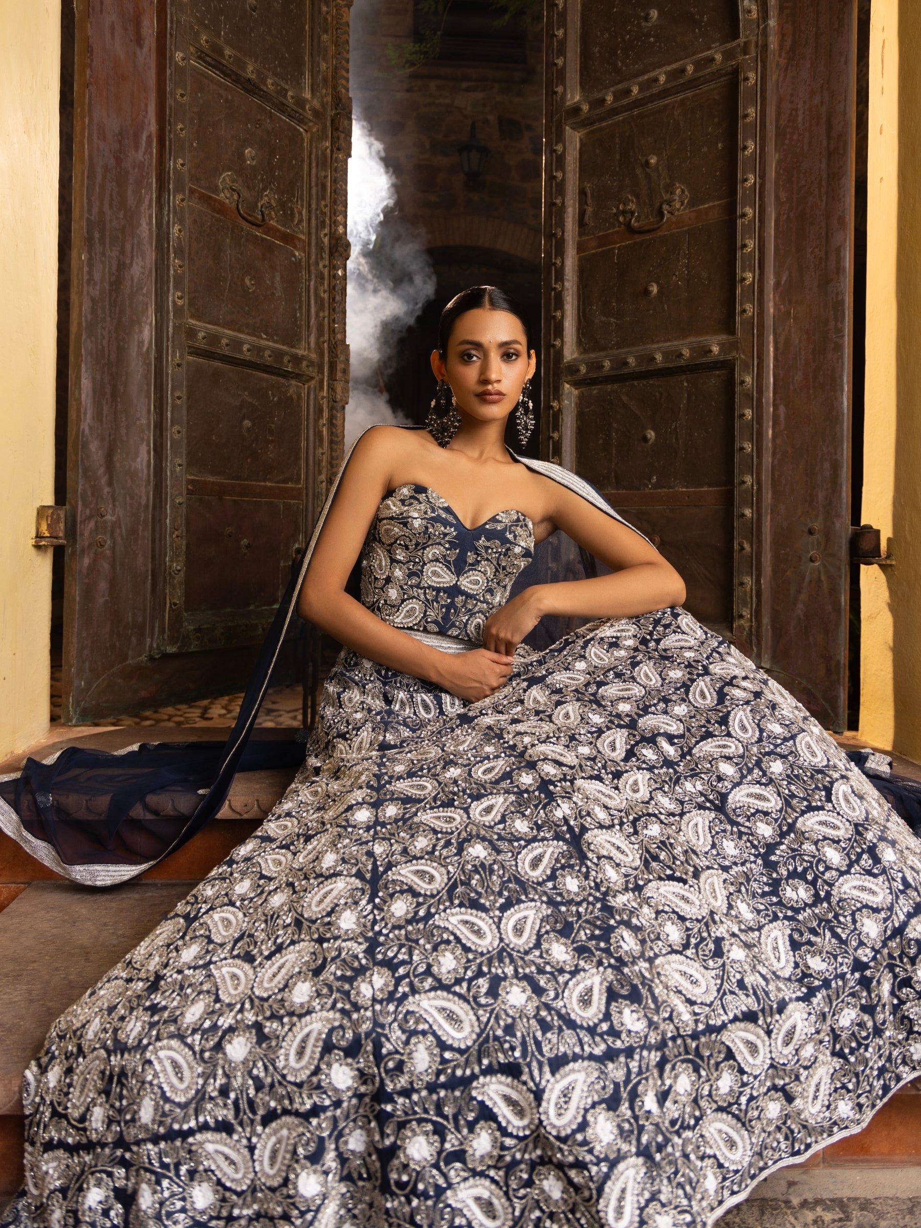Echoes of Solace Lehenga