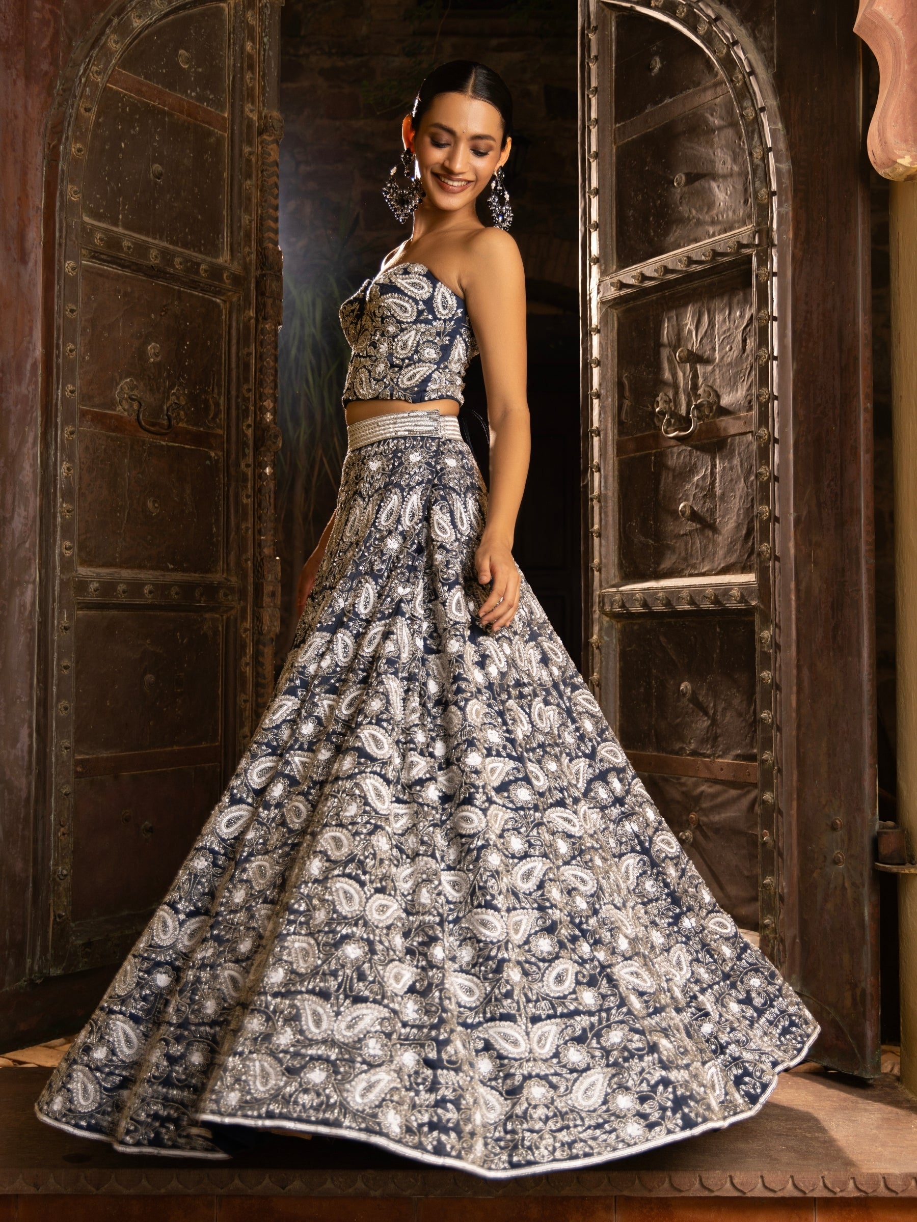 Echoes of Solace Lehenga