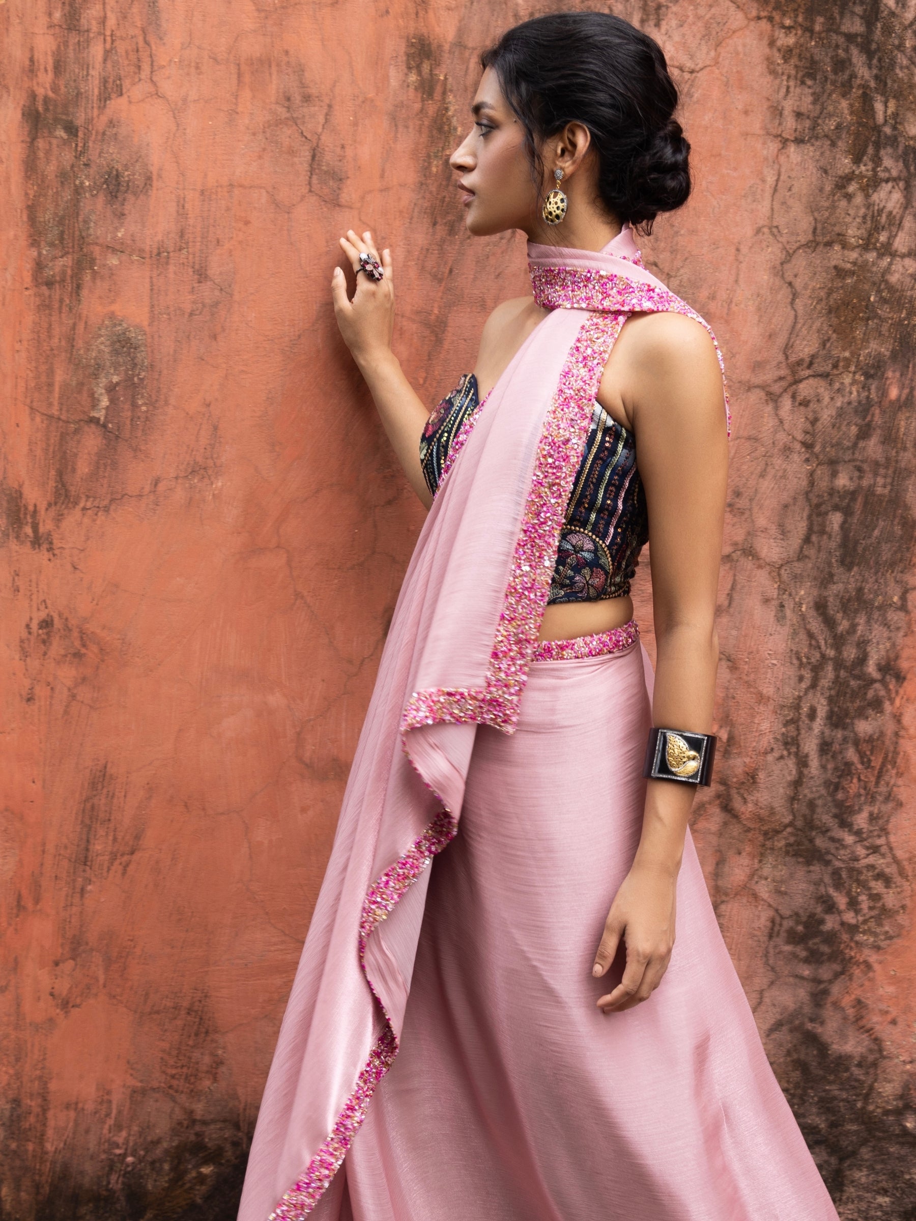 Roseate Dream Saree