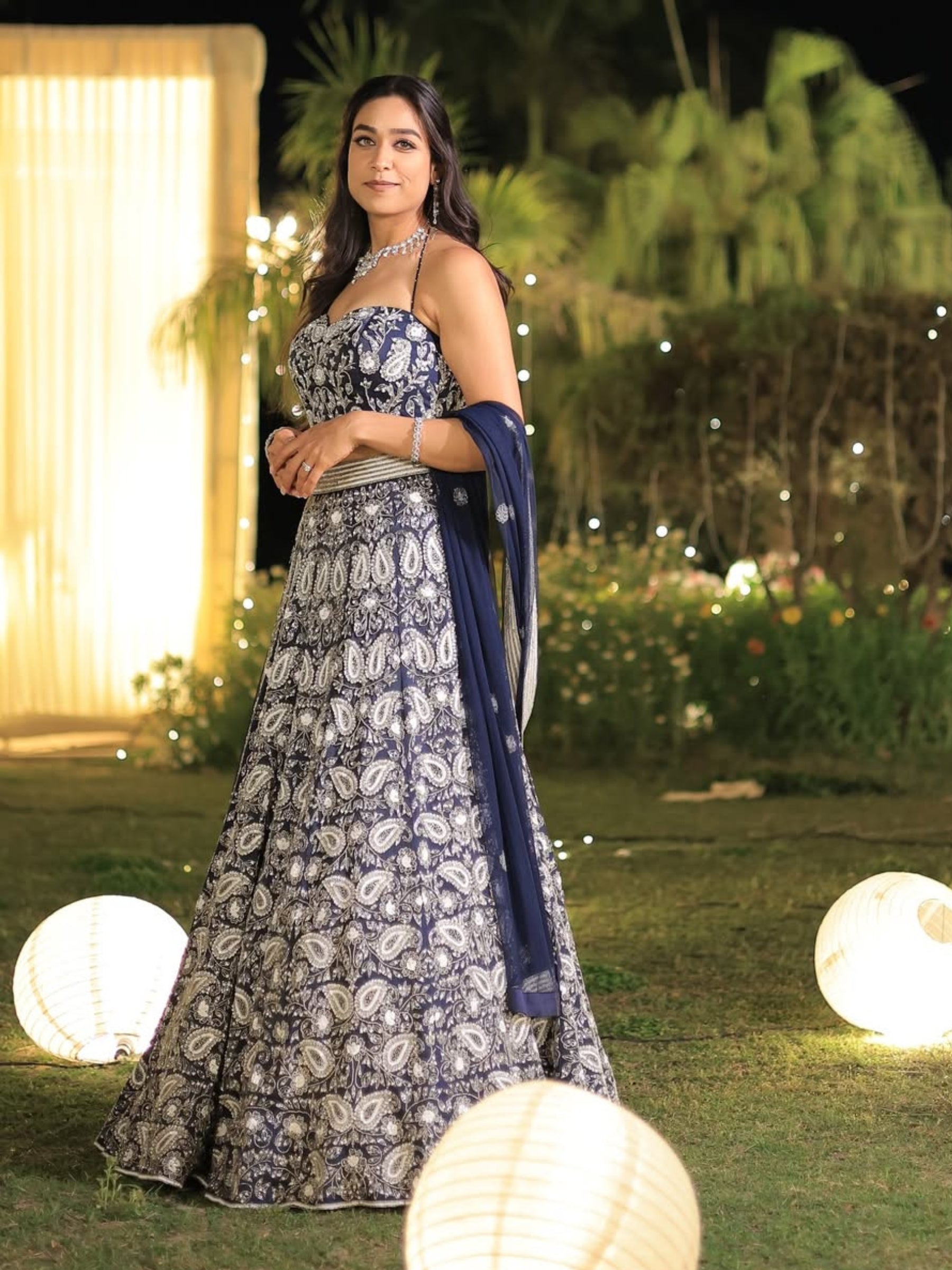 Aradhana Wali in Echoes of Solace Lehenga