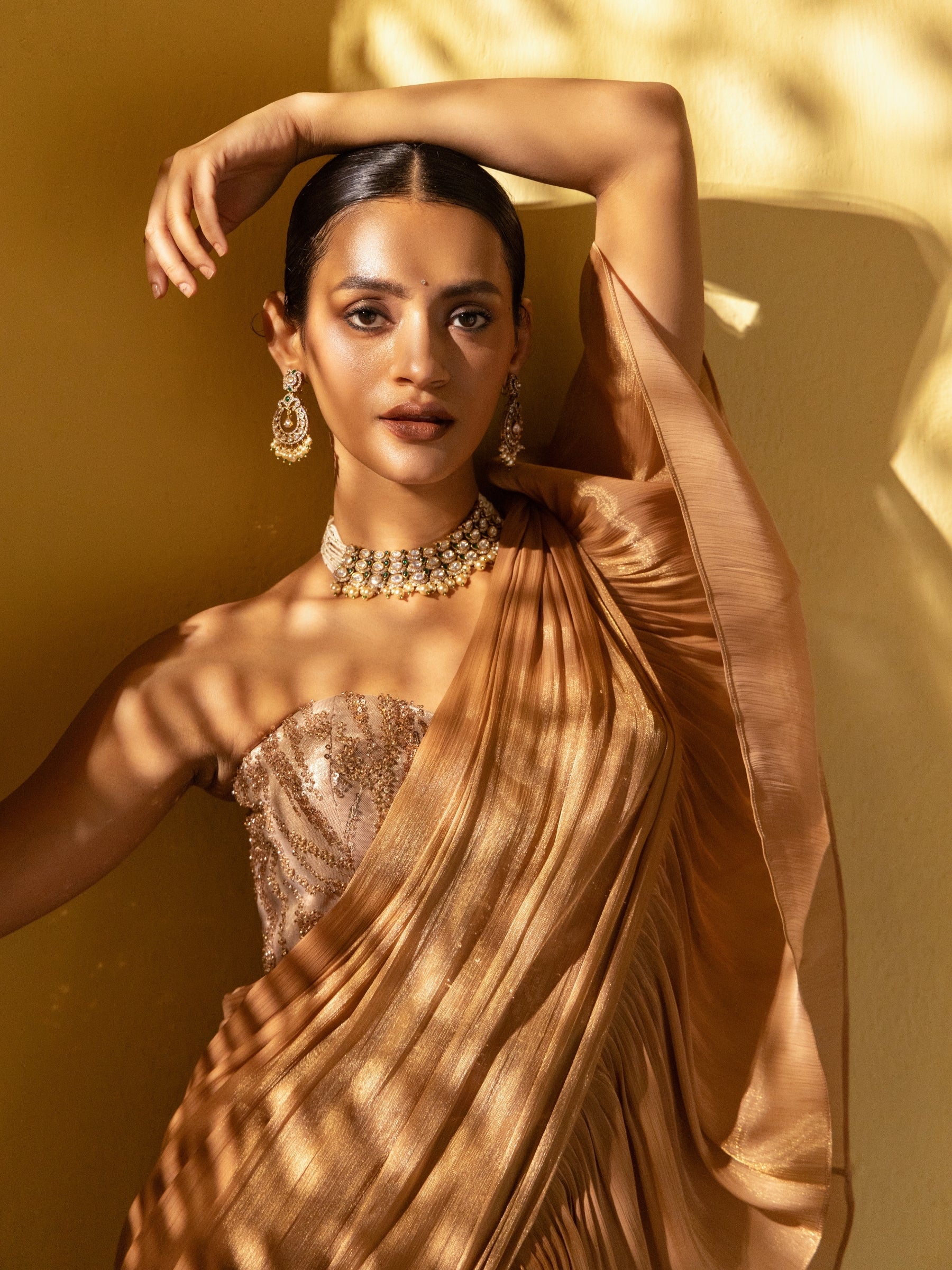 Ripple Dusk Saree