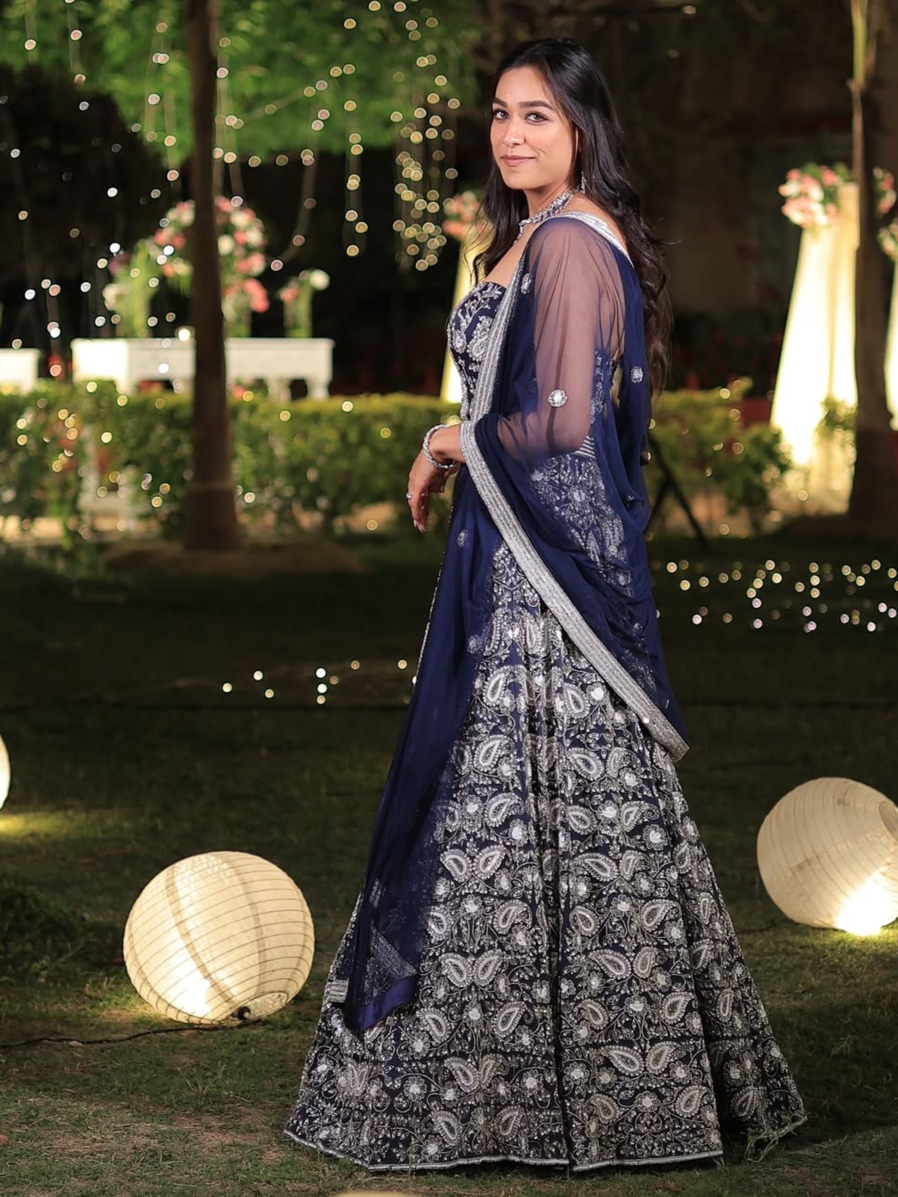 Aradhana Wali in Echoes of Solace Lehenga
