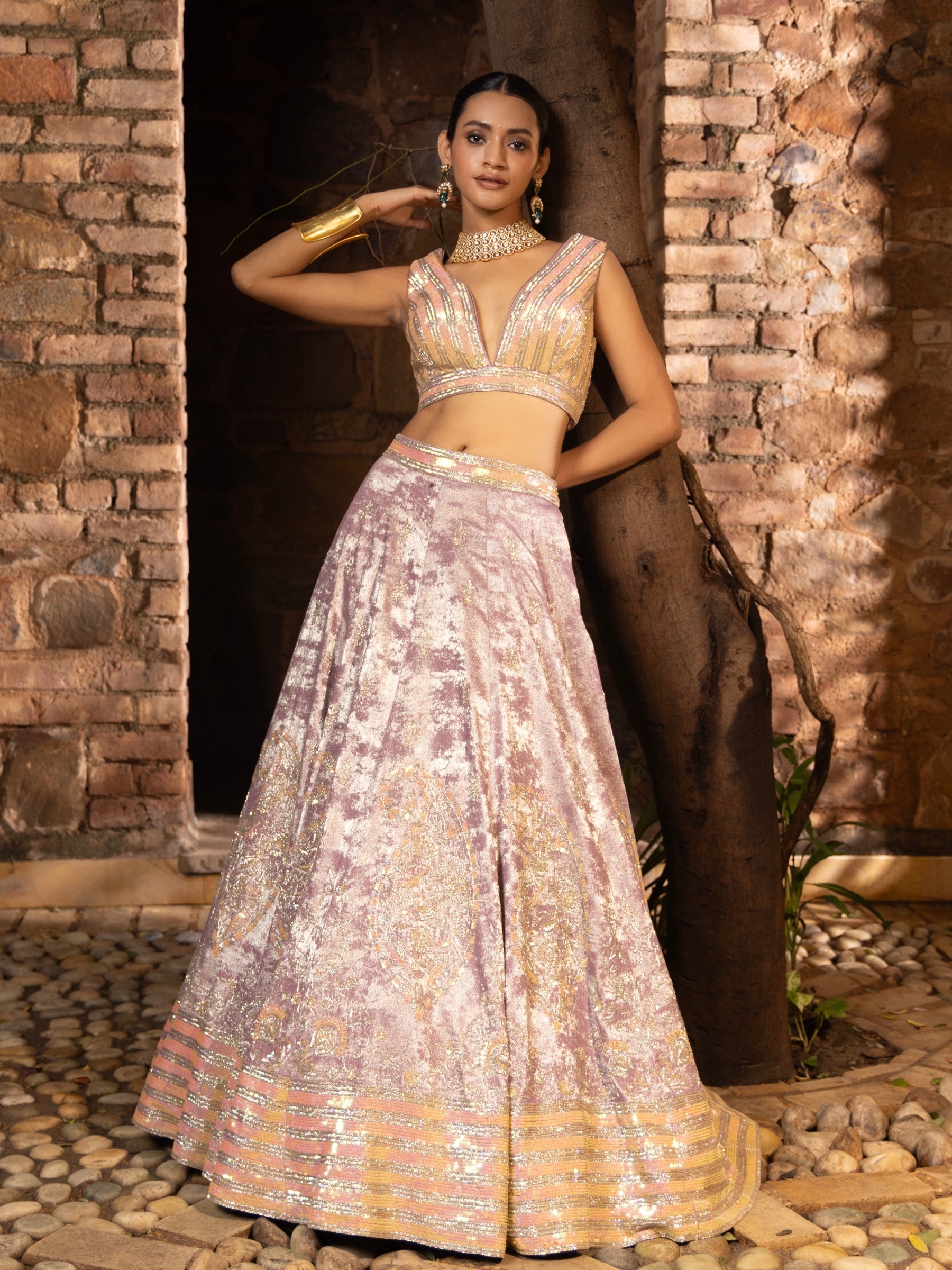 Zahra Twilight Lehenga