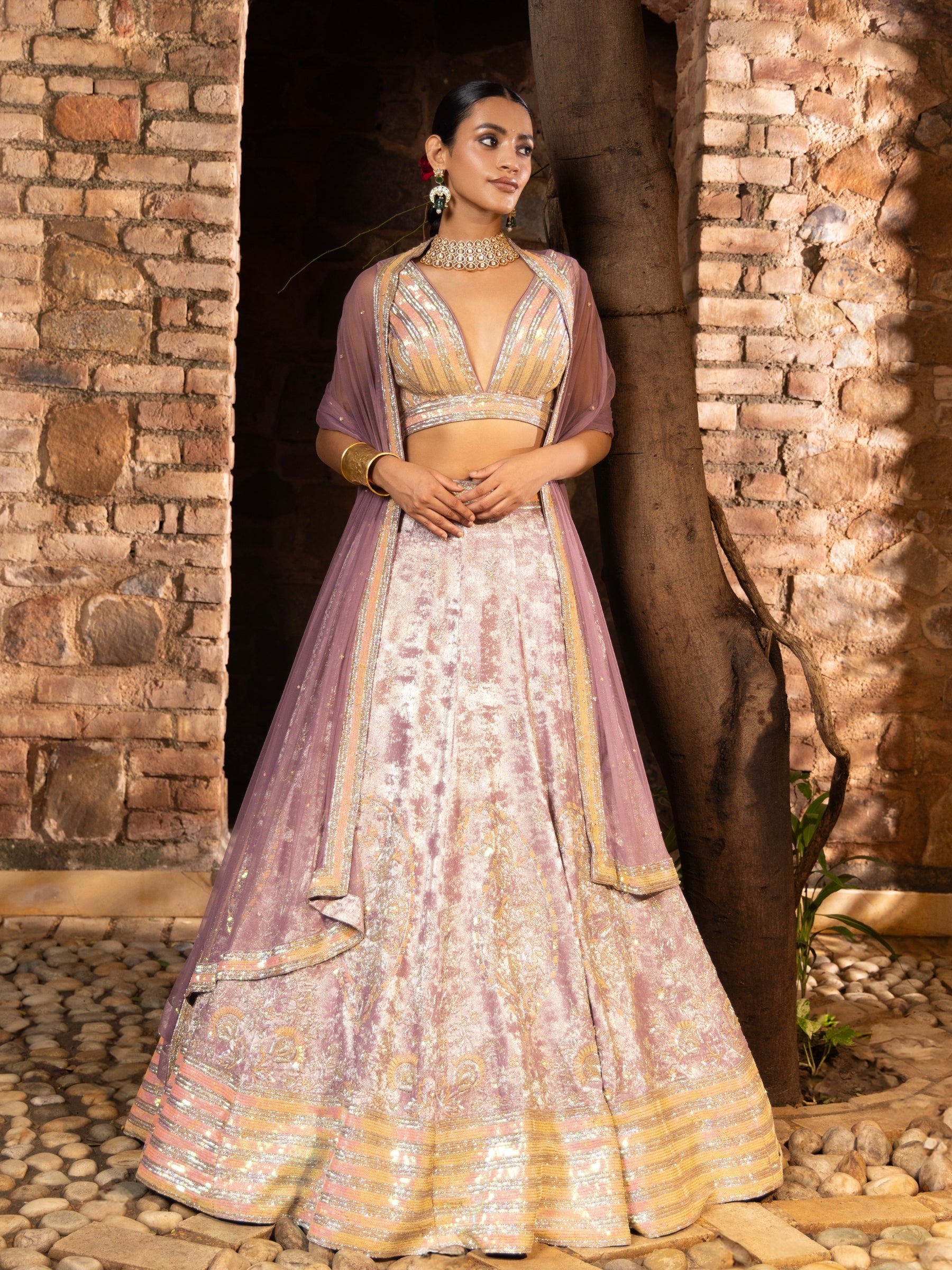 Zahra Twilight Lehenga