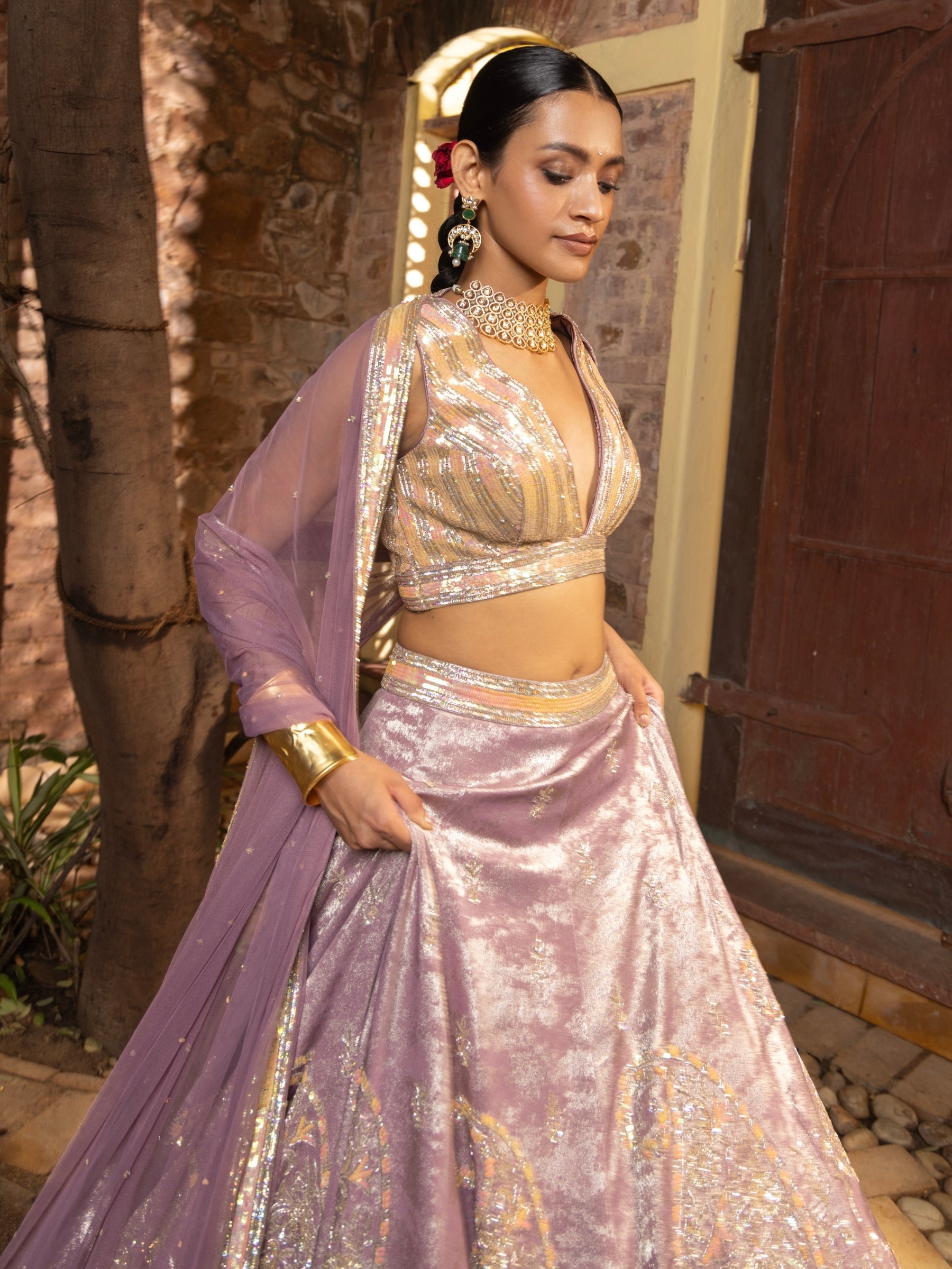 Zahra Twilight Lehenga