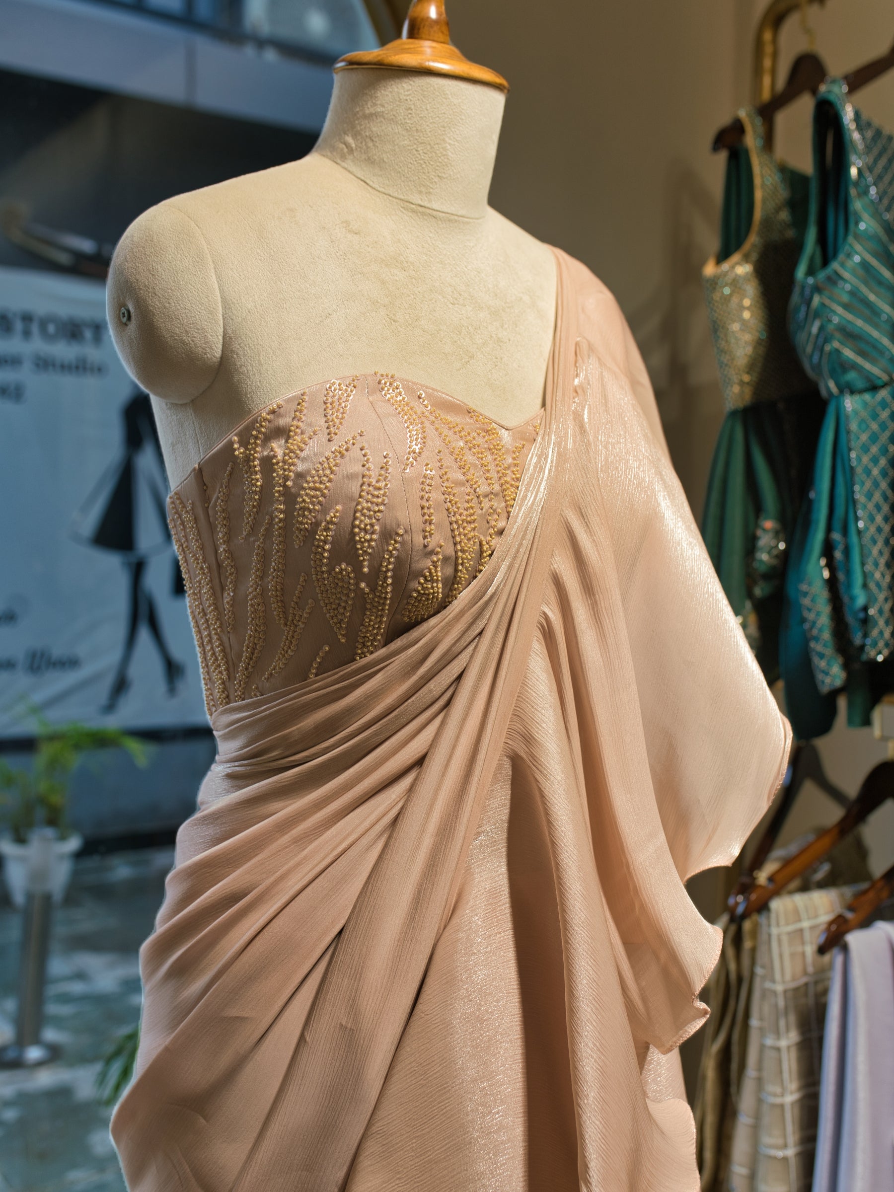 IVORY HAZE SAREE