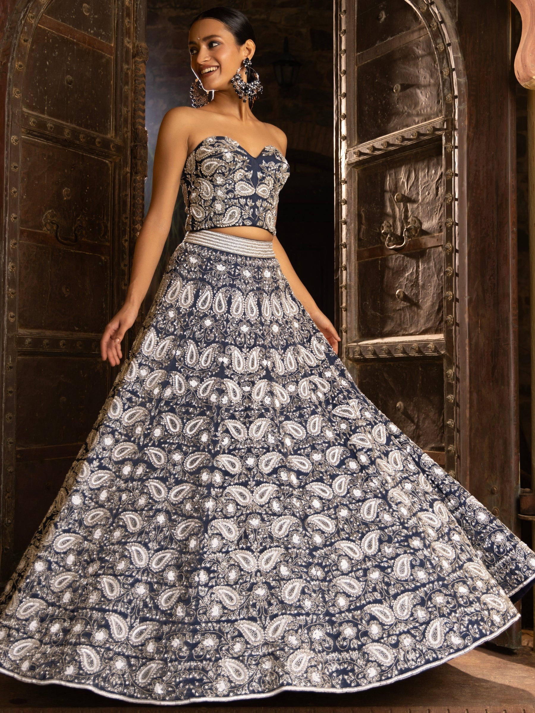 Echoes of Solace Lehenga
