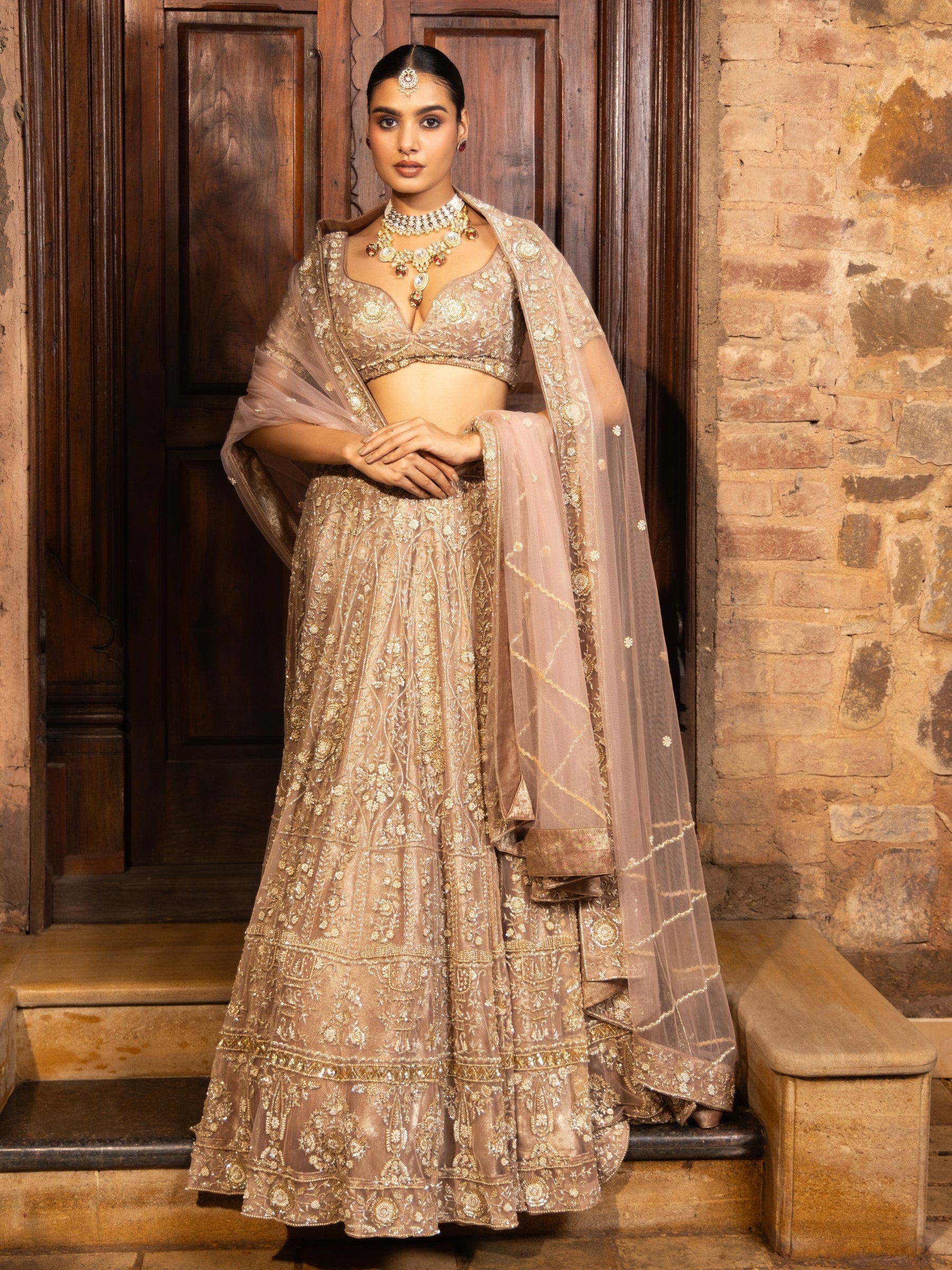 Gilded Solstice Lehenga